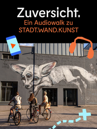 Vergrößerte Ansicht von Ein Foto von einem Mural.
