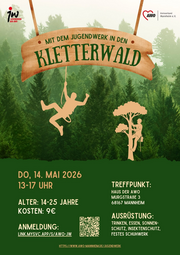 Vergrößerte Ansicht von Mit dem Jugendwerk in den Kletterwald