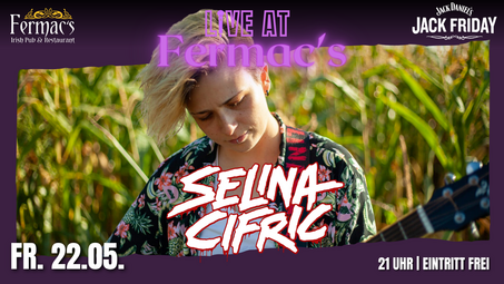 Vergrößerte Ansicht von Live at Fermac's: SELINA CIFRIC