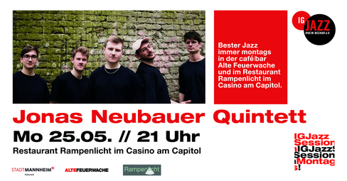 Vergrößerte Ansicht von IG Jazz Session: Jonas Neubauer Quintett