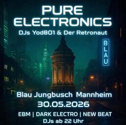 Vergrößerte Ansicht von pure electronics - DJs Yod801 &amp; Der Retronaut