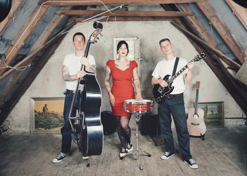 Vergrößerte Ansicht von BONEY AND THE SHAKERS (DE) - Rock'n'Roll Rockabilly Bop Trio (early show)