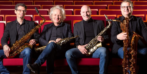 Vergrößerte Ansicht von Peter Lehel‘s Finefones Saxophone Quartet