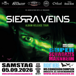 Vergrößerte Ansicht von Sierra Veins - Album Release Tour