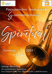 Vergrößerte Ansicht von Spiritual – Posaunenchor Neckarstadt – Sommermatinee