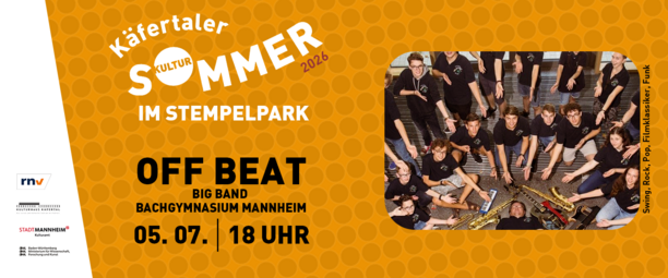 Vergrößerte Ansicht von OFF BEAT – Big Band Bachgymnasium Mannheim