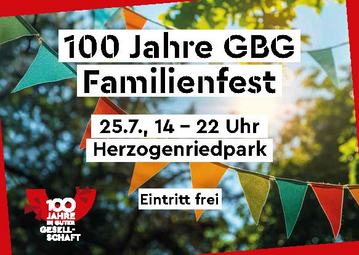 Vergrößerte Ansicht von 100 Jahre GBG - Familienfest im Herzogenriedpark (mit Sukini, Soffie und Gringo Mayer)