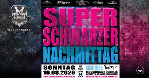 Vergrößerte Ansicht von SUPER SCHWARZER NACHMITTAG
