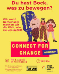 Vergrößerte Ansicht von "Connect for change" -- Gemeinsam was bewegen!