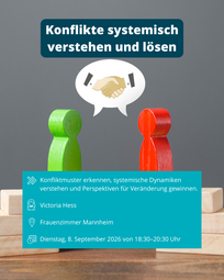 Vergrößerte Ansicht von Konflikte systemisch verstehen und lösen – praxisnah mit eigenen Beispielen