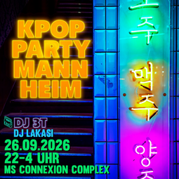 Vergrößerte Ansicht von KPop Party Mannheim