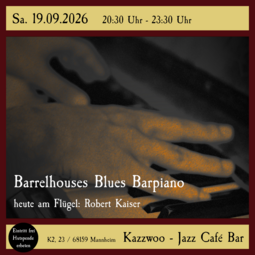 Vergrößerte Ansicht von Blues Barpiano mit Robert Kaiser