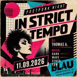 Vergrößerte Ansicht von 80s Postpunk mit DJ Thomas (bluefish) - Dark Wave Synth EBM