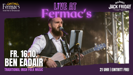 Vergrößerte Ansicht von Live at Fermac's: BEN EADAIR