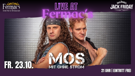 Vergrößerte Ansicht von Live at Fermac's: MOS - Mit Ohne Strom