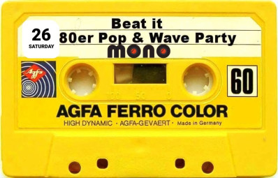 Vergrößerte Ansicht von Beat it! 80er Pop &amp; Wave Party