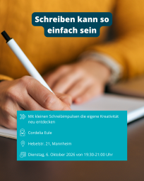 Vergrößerte Ansicht von Schreiben kann so einfach sein. Wie du mit kleinen Schreibimpulsen deine Kreativität neu entdeckst