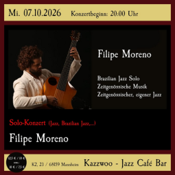 Vergrößerte Ansicht von Filipe Moreno (Solo) - Jazz, Brazilian Jazz,..