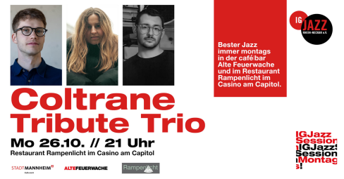 Vergrößerte Ansicht von IG Jazz Session: Coltrane Tribute Trio