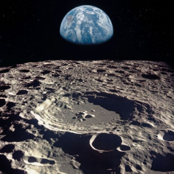 Vergrößerte Ansicht von Der Mond – Rückkehr zu unserem Erdtrabanten