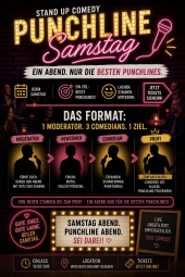 Vergrößerte Ansicht von Punchline Samstag