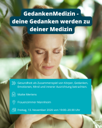 Vergrößerte Ansicht von GedankenMedizin - deine Gedanken werden zu deiner Medizin