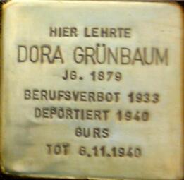 Vergrößerte Ansicht von Dora Grünbaum
