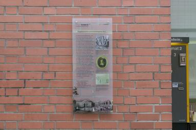 Vergrößerte Ansicht von Stadttafel Hebammenschule und Entbindungshaus 