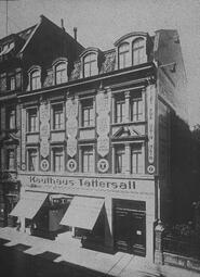 Vergrößerte Ansicht von Kaufhaus Tattersall von H. u. F. Vetter um 1930