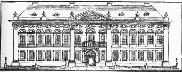 Vergrößerte Ansicht von Das Löwenthal’sche Palais Sitz der kurpfälzischen Lotterieanstalt 1768 bis 1802 