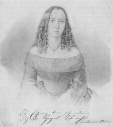 Vergrößerte Ansicht von Amalie Struve (1824-1862). 