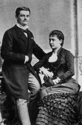 Vergrößerte Ansicht von Heirat mit der jüdischen Bankierstochter Julie Ladenburg (1860-1940)