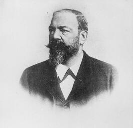 Vergrößerte Ansicht von Rudolf Freiherr von Buol-Berenberg (1842-1902), um 1880