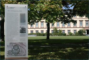 Vergrößerte Ansicht von Stadttafel Schloss Mannheim