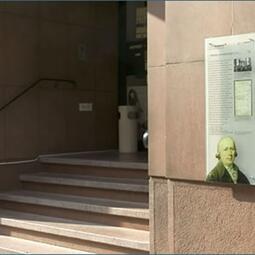 Vergrößerte Ansicht von Stadttafel Wohnhaus von Ignaz Fränzl