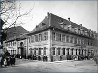 Vergrößerte Ansicht von Mannheim - Kaiserliches Postamt 1880