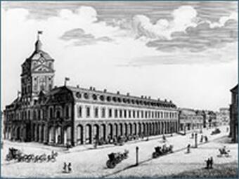 Vergrößerte Ansicht von Das Kaufhaus im 18. Jahrhundert