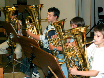 Vergrößerte Ansicht von Blasinstrumente