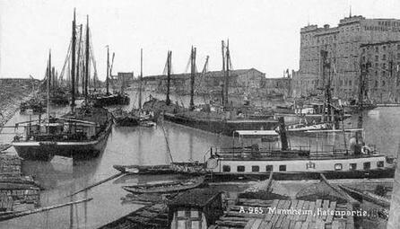 Vergrößerte Ansicht von 1875 - Der Mühlauhafen wird eröffnet