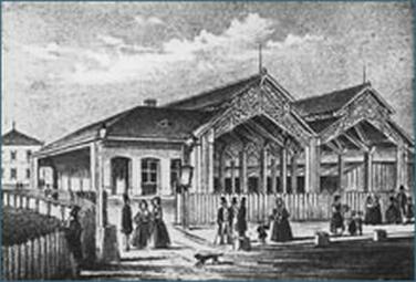 Vergrößerte Ansicht von 1840 - Bahnlinie Mannheim-Heidelberg wird eröffnet