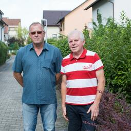 Vergrößerte Ansicht von Grünflächen-Paten: die Familien Schaffhauser, Schweizer &amp; Freyer