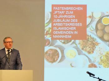 Stadt Mannheim lud zum Fastenbrechen