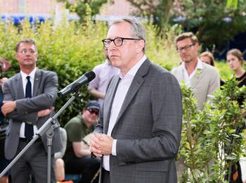 OB Dr. Peter Kurz bei der Architektur-Biennale in Venedig