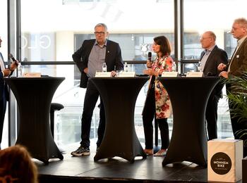 Diskussionsrunde bei Monnem Bike 2018