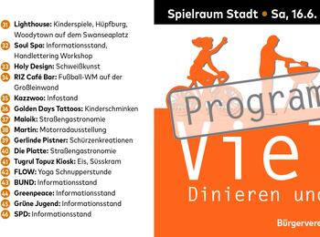 Spielraum Stadt 2018 - Wo finde ich was?