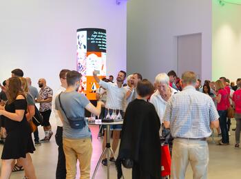 Der Regenbogenempfang der Stadt Mannheim 2018 in der Kunsthalle Mannheim