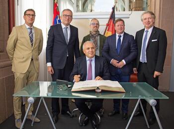 Besuch des Armensichen Botschafters in Mannheim