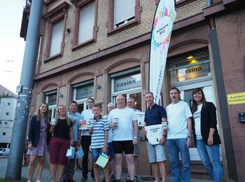 Die Preisverleihung zum Stadtradeln