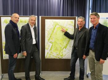 Präsentation des Siegerentwurfs zur Umgestaltung des Stempelparks