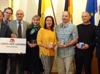 Fünf Preisträger wurden am Dienstag vom Verein SiMA für ihr couragiertes Einschreiten ausgezeichnet.